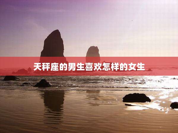 天秤座的男生喜欢怎样的女生