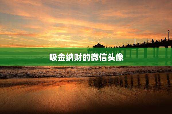 吸金纳财的微信头像