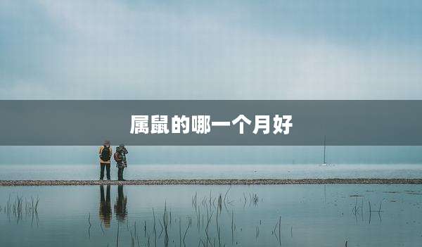 属鼠的哪一个月好