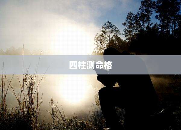 四柱测命格