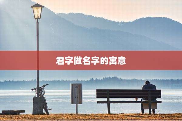 君字做名字的寓意
