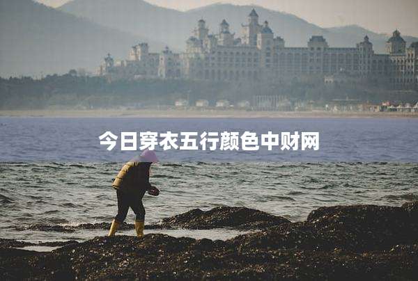 今日穿衣五行颜色中财网