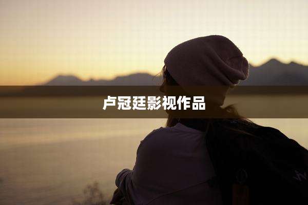 卢冠廷影视作品