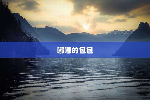 嘟嘟的包包