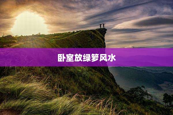 卧室放绿箩风水