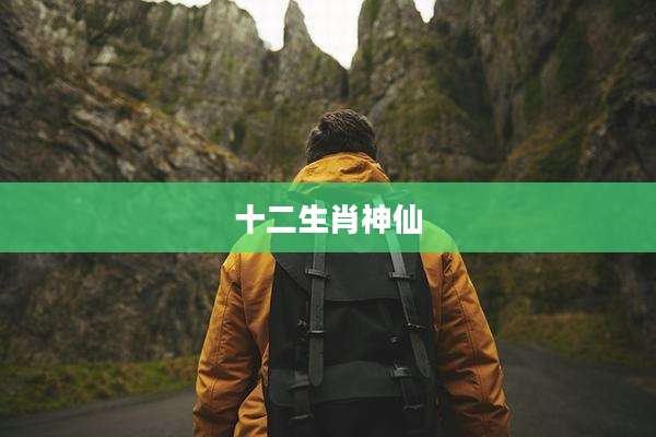 十二生肖神仙