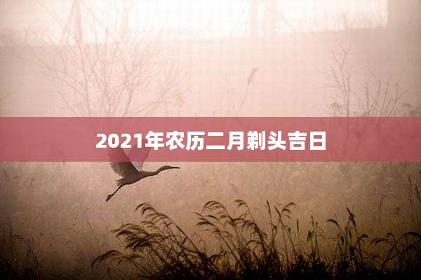 2021年农历二月剃头吉日