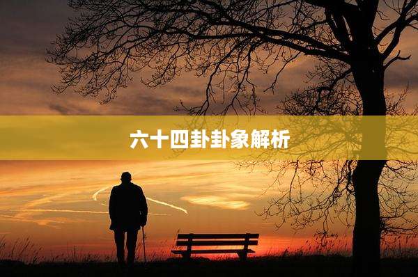 六十四卦卦象解析