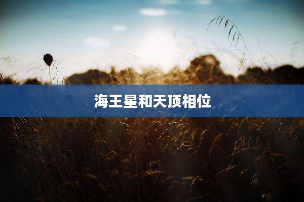 海王星和天顶相位