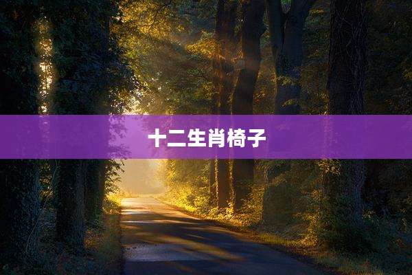 十二生肖椅子