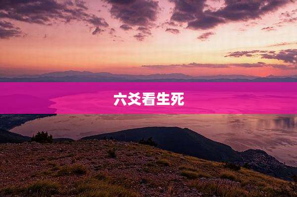 六爻看生死