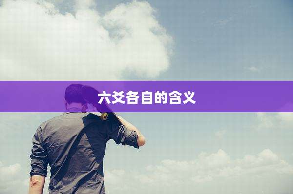 六爻各自的含义