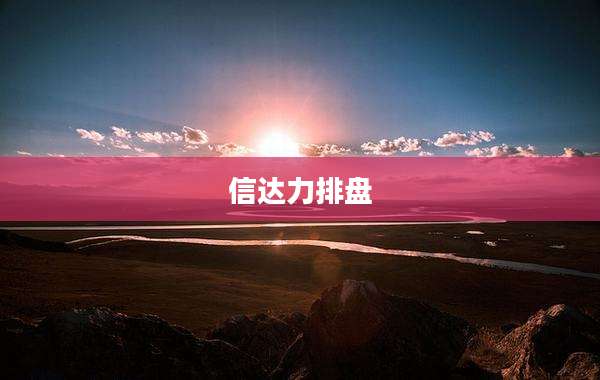 信达力排盘