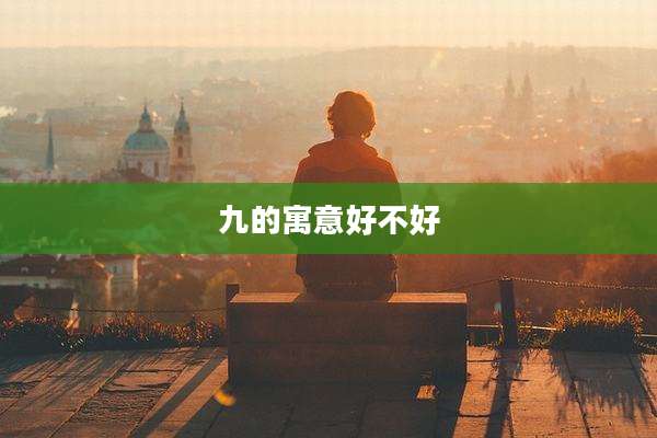 九的寓意好不好