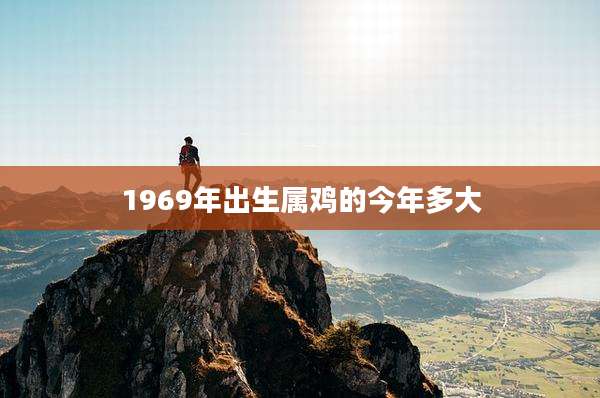 1969年出生属鸡的今年多大