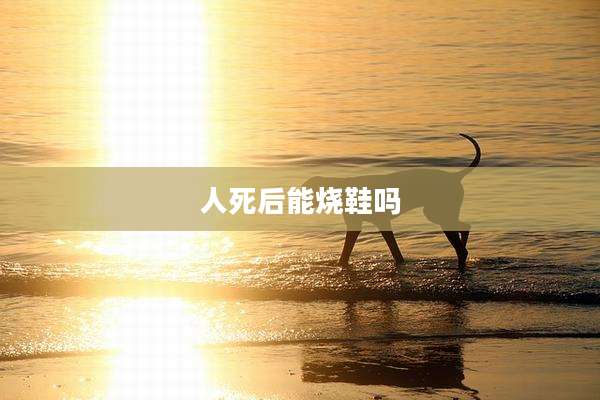 人死后能烧鞋吗