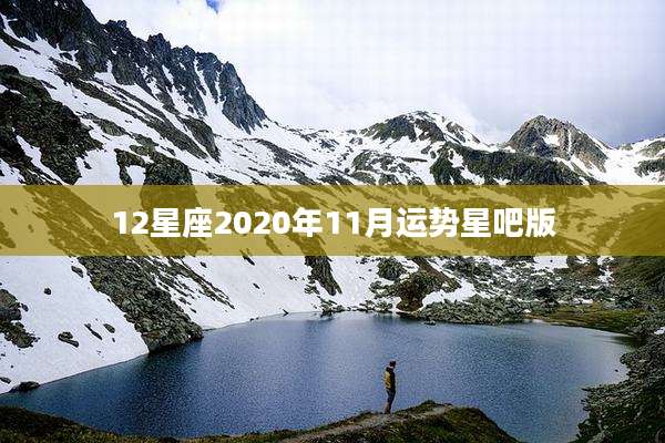 12星座2020年11月运势星吧版