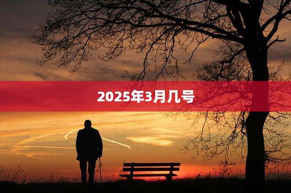 2025年3月几号