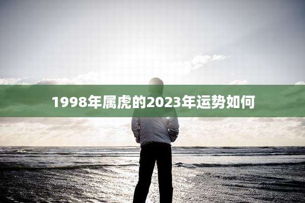 1998年属虎的2023年运势如何