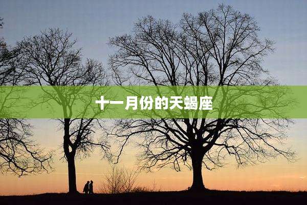 十一月份的天蝎座