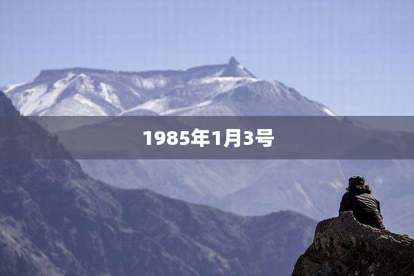 1985年1月3号