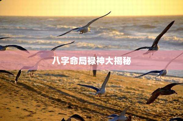 八字命局禄神大揭秘