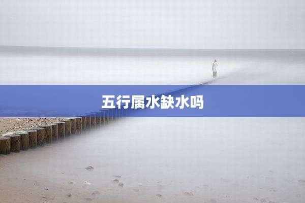 五行属水缺水吗