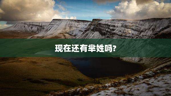 现在还有芈姓吗?