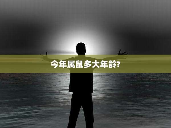 今年属鼠多大年龄?