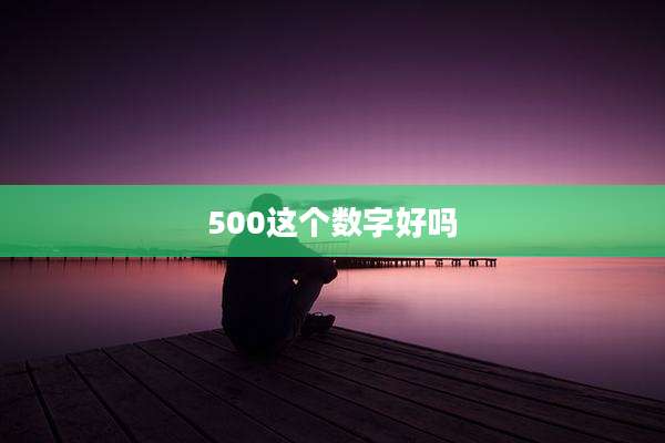 500这个数字好吗