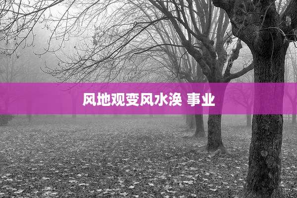 风地观变风水涣 事业