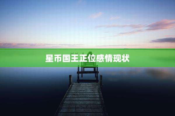 星币国王正位感情现状
