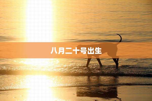 八月二十号出生