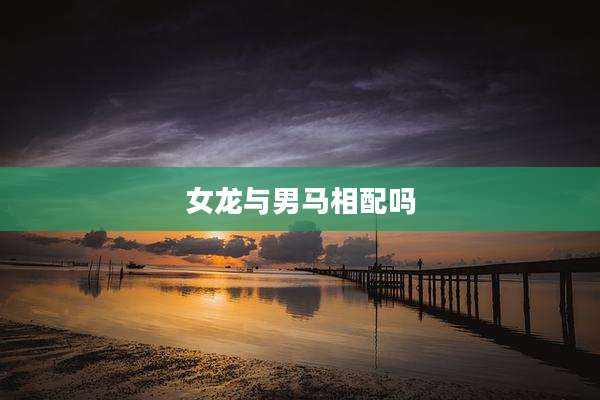 女龙与男马相配吗