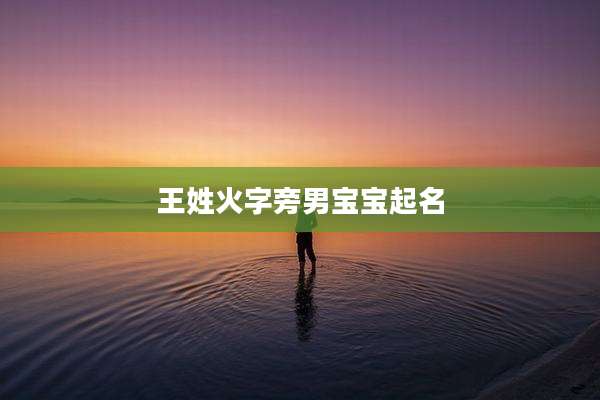 王姓火字旁男宝宝起名