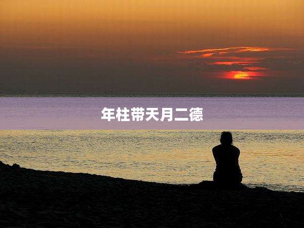 年柱带天月二德