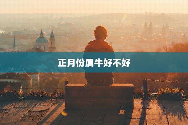 正月份属牛好不好