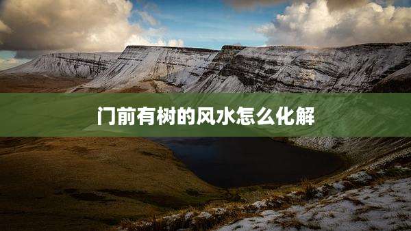门前有树的风水怎么化解
