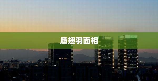 鹰翅羽面相