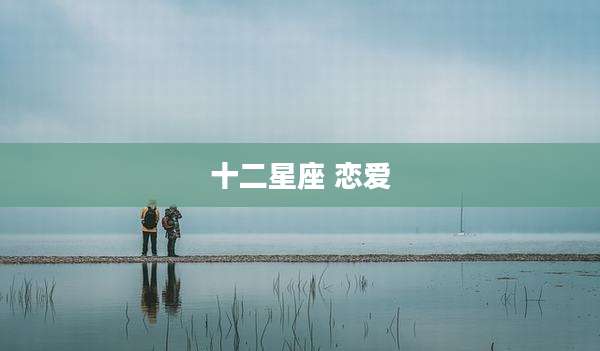 十二星座 恋爱