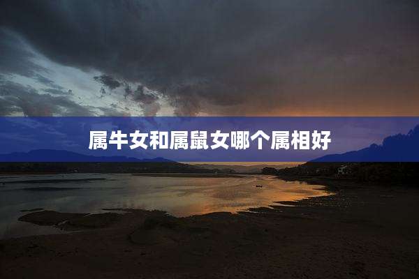 属牛女和属鼠女哪个属相好