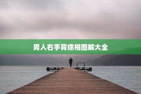 男人右手背痣相图解大全