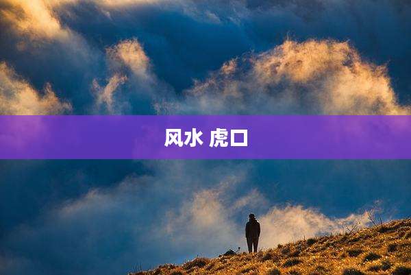 风水 虎口