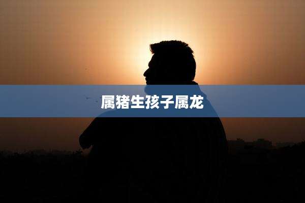 属猪生孩子属龙