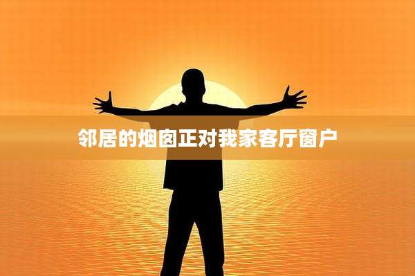 邻居的烟囱正对我家客厅窗户
