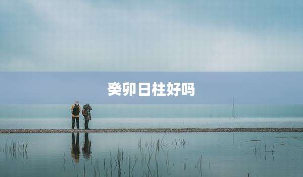 癸卯日柱好吗