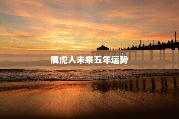 属虎人未来五年运势