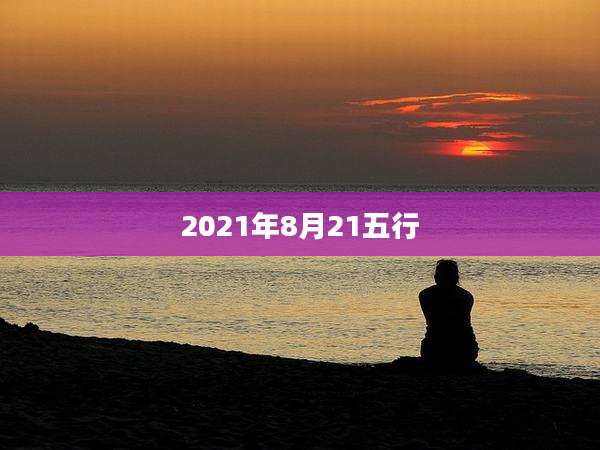 2021年8月21五行