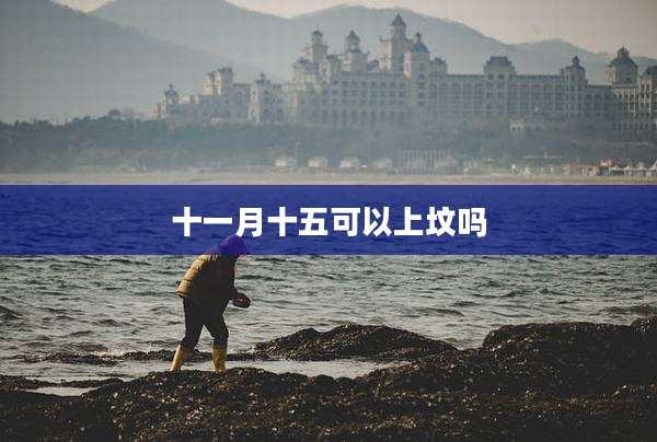 十一月十五可以上坟吗