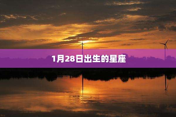 1月28日出生的星座